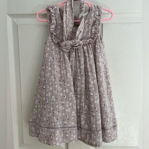 NWOT Toddler Floral Kids Dress with matching headband